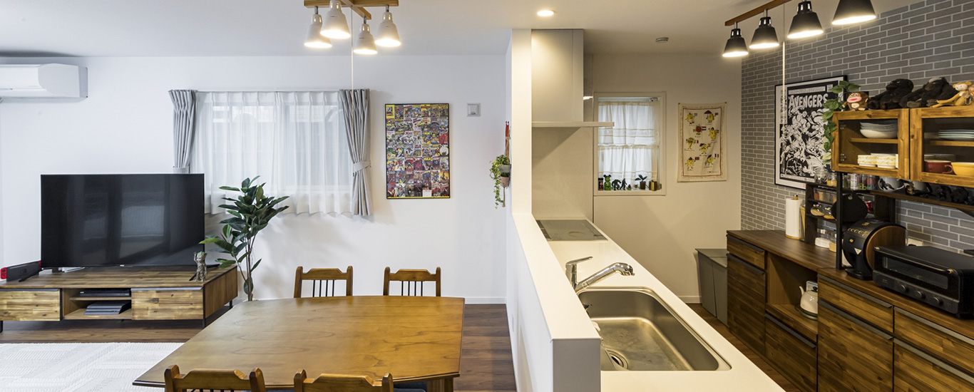 おうち時間を存分に楽しめる♪趣味の雑貨がいっぱいのマイホーム 家